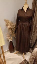 ⁦فستان بزراير صيفي⁩ - الصورة ⁦3⁩