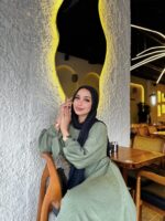 ⁦فستان شتوي ماتريال ريب ليكرا⁩ - الصورة ⁦4⁩