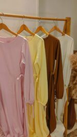 ⁦فستان ماتريال كتان مستورد⁩ - الصورة ⁦2⁩