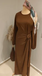 Side tie dress