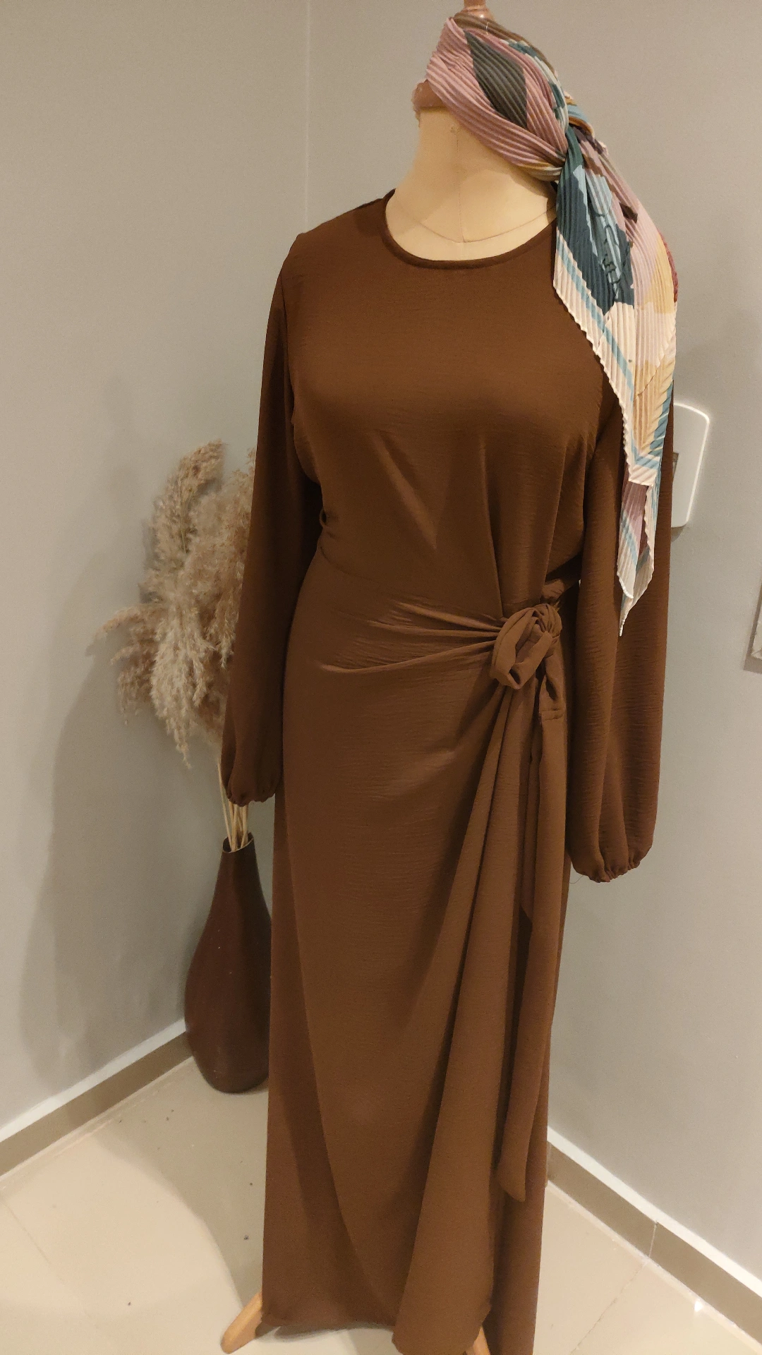 1000068752 Side tie dress - الصورة 1