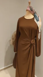 ⁦Side tie dress⁩ - الصورة ⁦2⁩